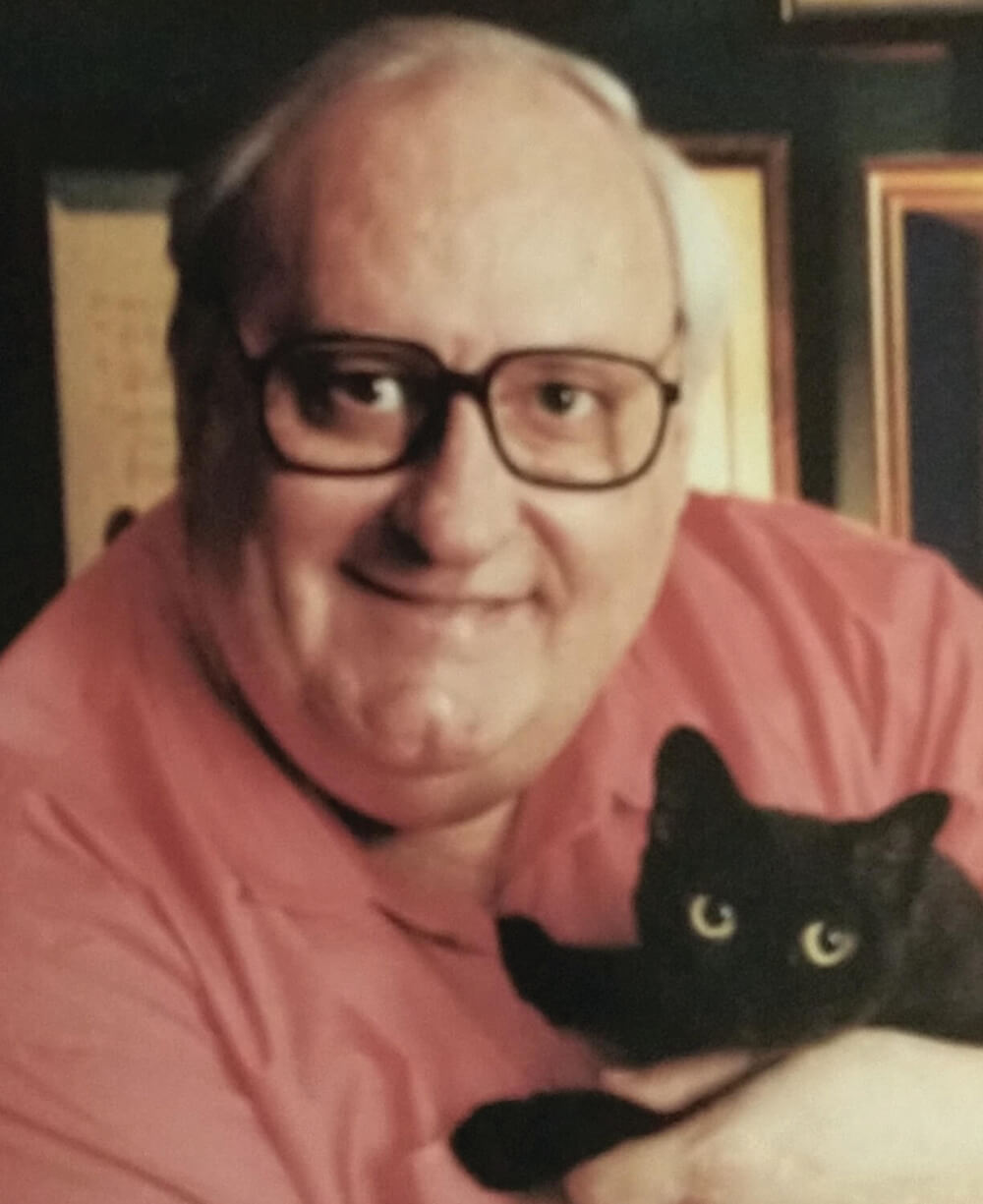 1966 - Laven Sowell and his cat