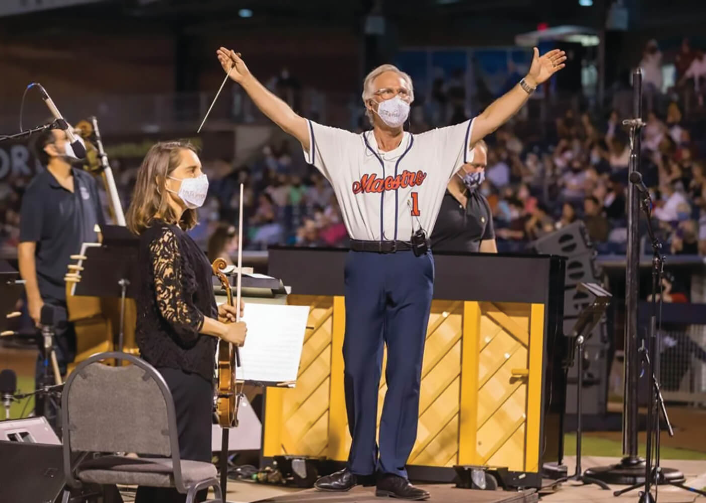 2020 - socially-distanced Rigoletto performance