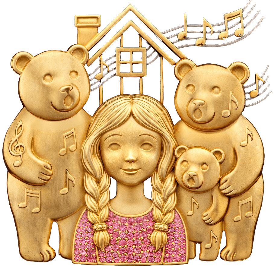 Goldie B. Locks and the Three Singing Bears