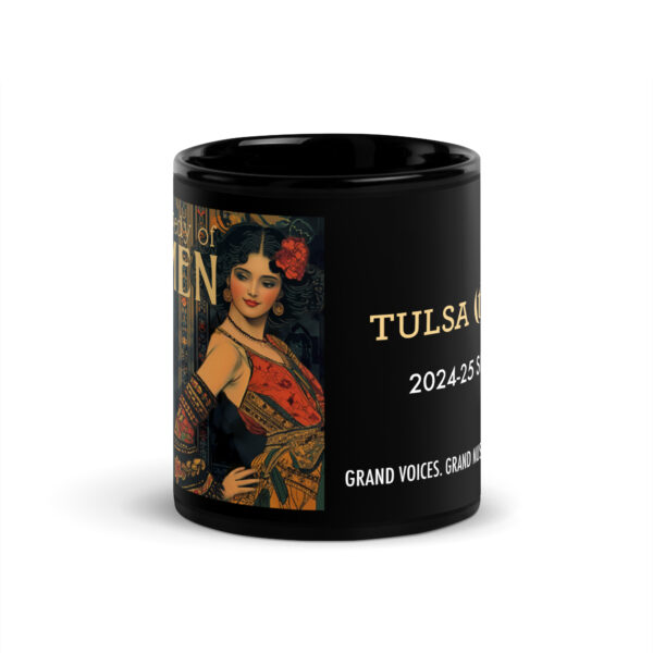 The Tragedie of Carmen - Black Glossy Mug - Image 3