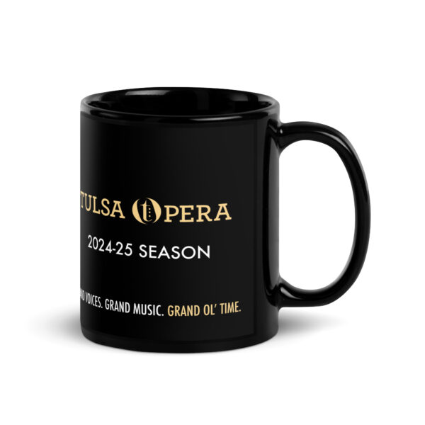 The Tragedie of Carmen - Black Glossy Mug - Image 2